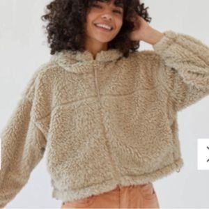 bdg teddy hoodie